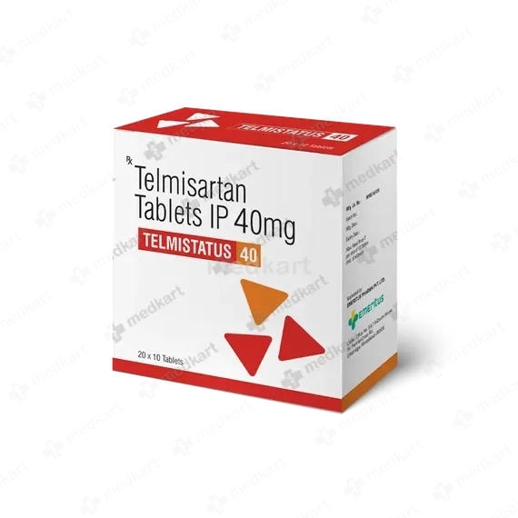 telmistatus 40mg tablet 10's